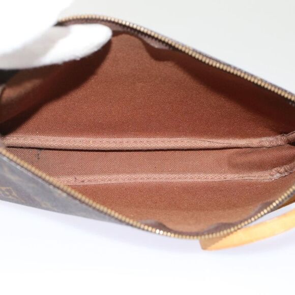 Louis Vuitton Pochette Accessoires Brown Canvas Clutch Bag (Pre-Owned) - Picture 5 of 12